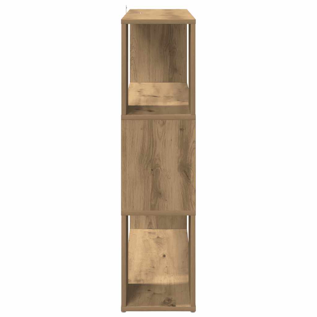 Book Cabinet/Room Divider Artisan Oak 100x24x94 cm